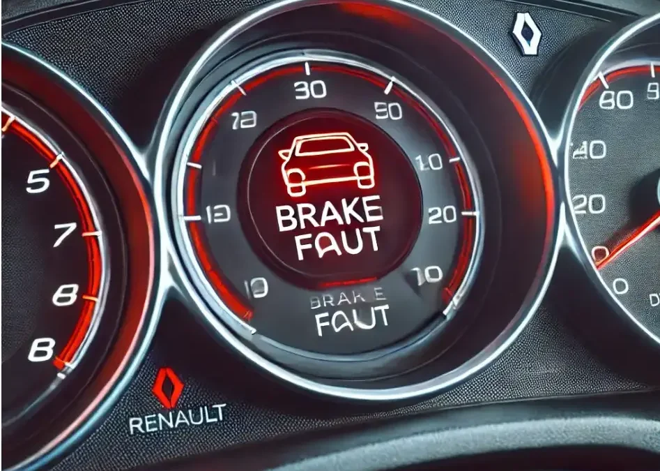 braking fault خطای مگان